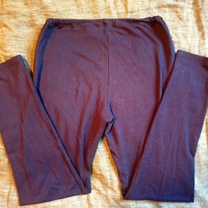 Uniqlo Japan Technology Heat Tech Extra Warm Navy Leggings Kids Size XL